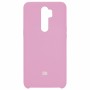 Чехол Silicone Cover for Xiaomi Redmi Note 8 Pro (Original Soft Light Pink)